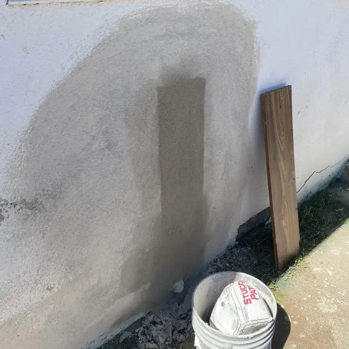 access hole on the wall repaired