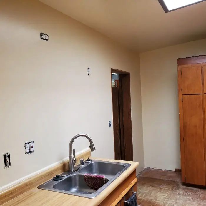 bad drywall repaired and painted