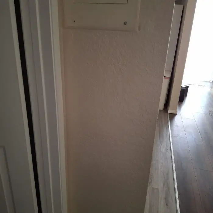 knocked wall fixed