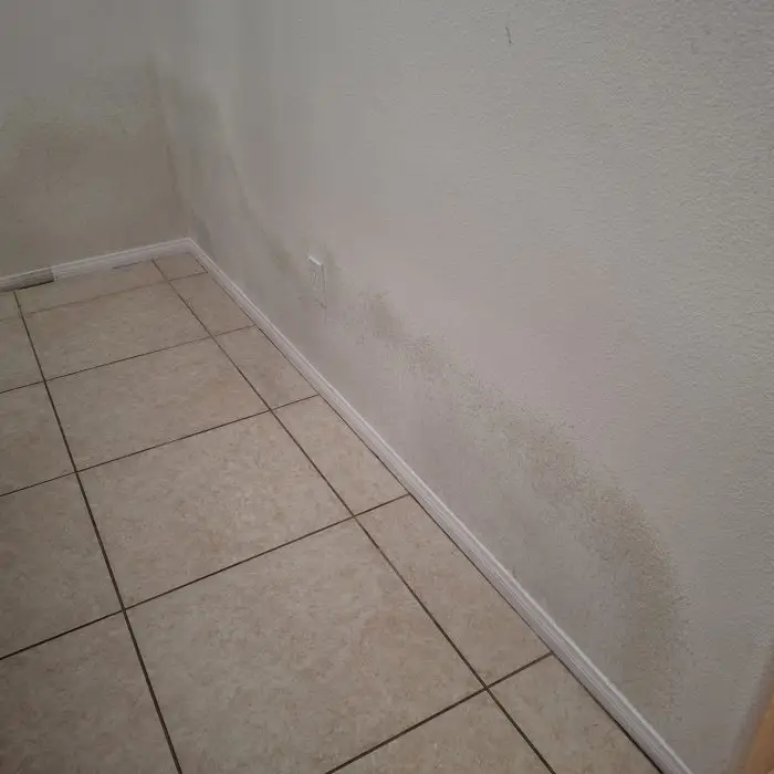 water leak damage repaired