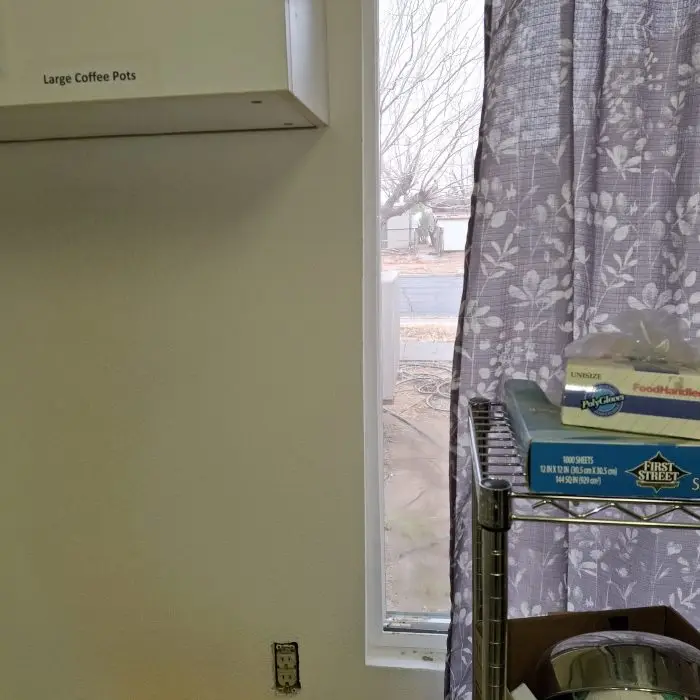 window wall repaired